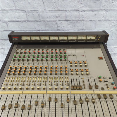 Tascam 512M 1980s 12 Channel Mixer with Meter Bridge
