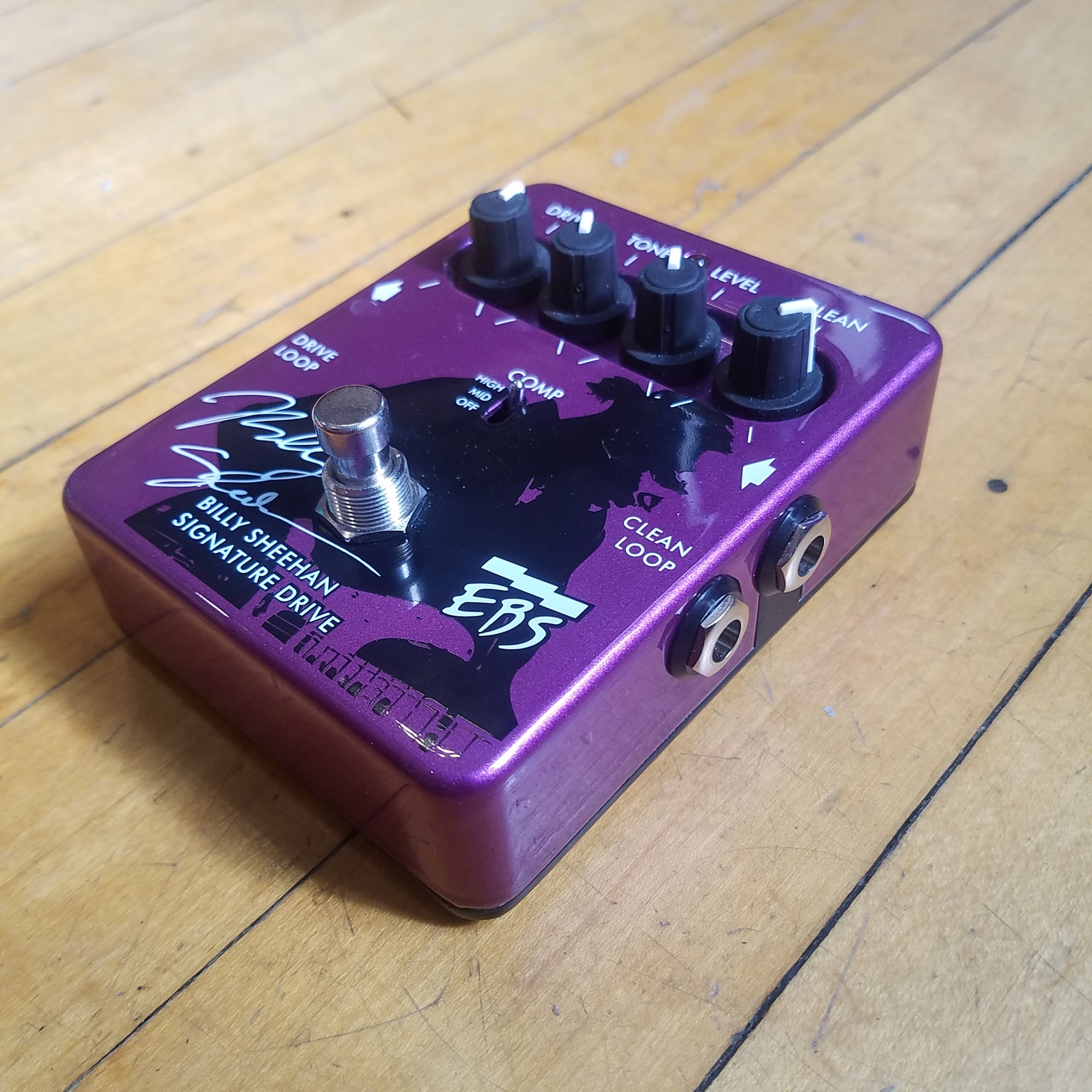 billy sheehan ebs pedal EBS Billy Sheehan Signature Overdrive Bass Pedal