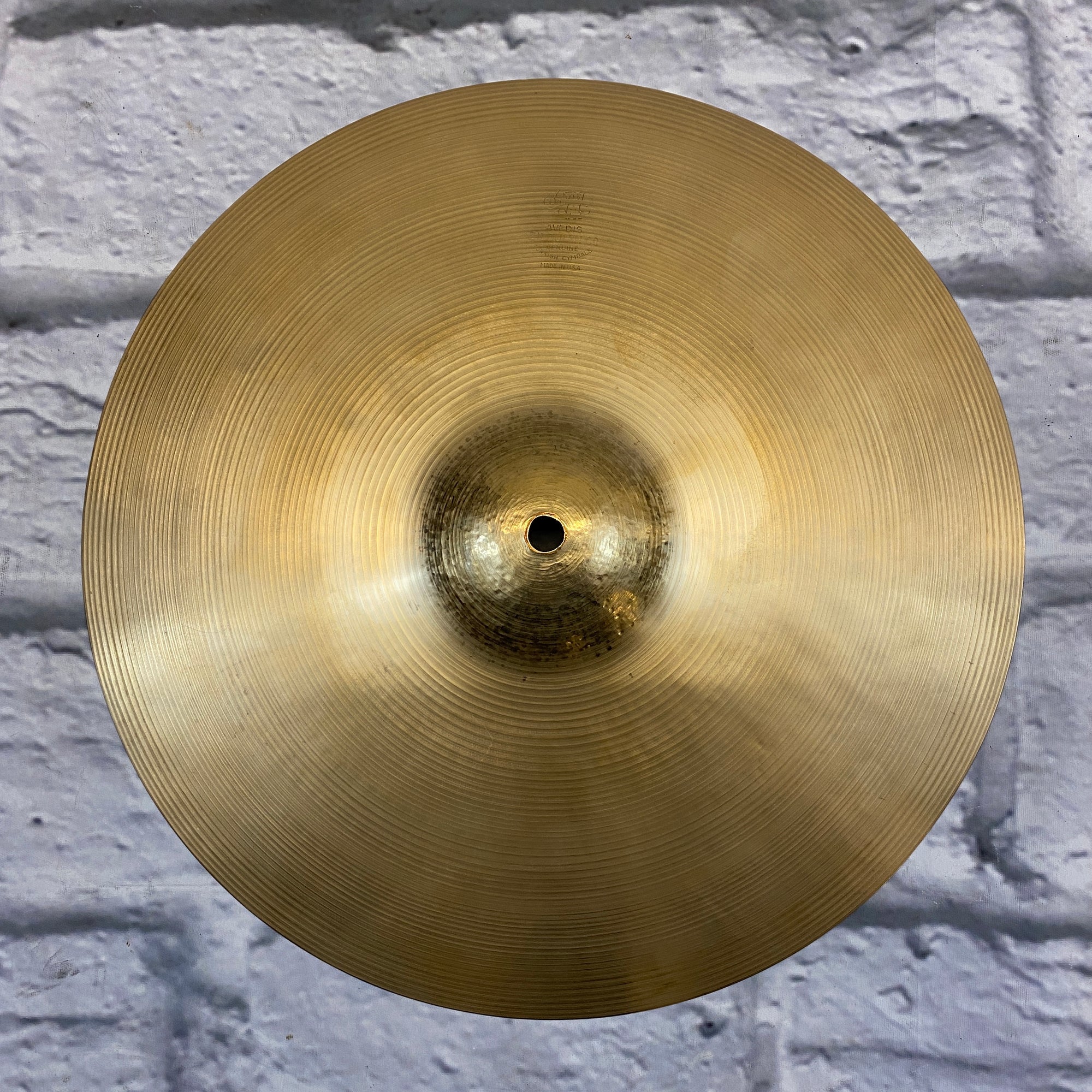Zildjian Avedis 14in Hi Hat Cymbal 1960's