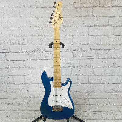 Austin 3/4 Size Strat-Style Electric Guitar Blue