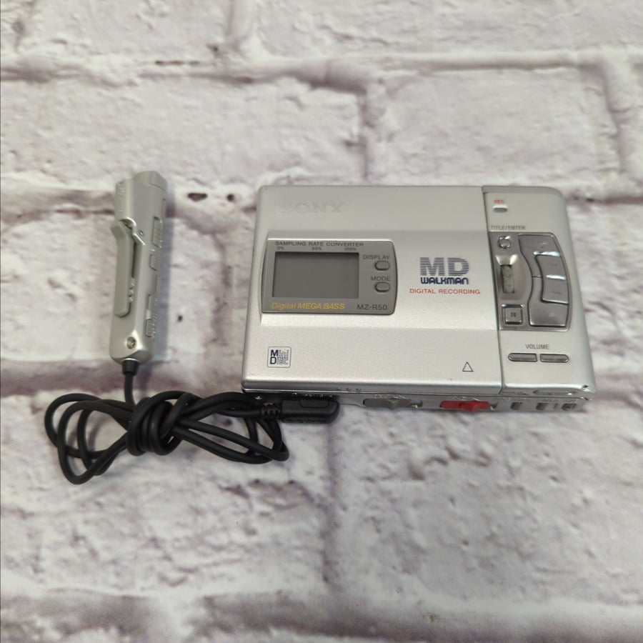 Sony MZ-R50 MiniDisk Walkman with Remote