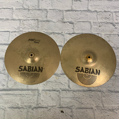Sabian 14" AAX Stage Hats Hi Hats (pair)