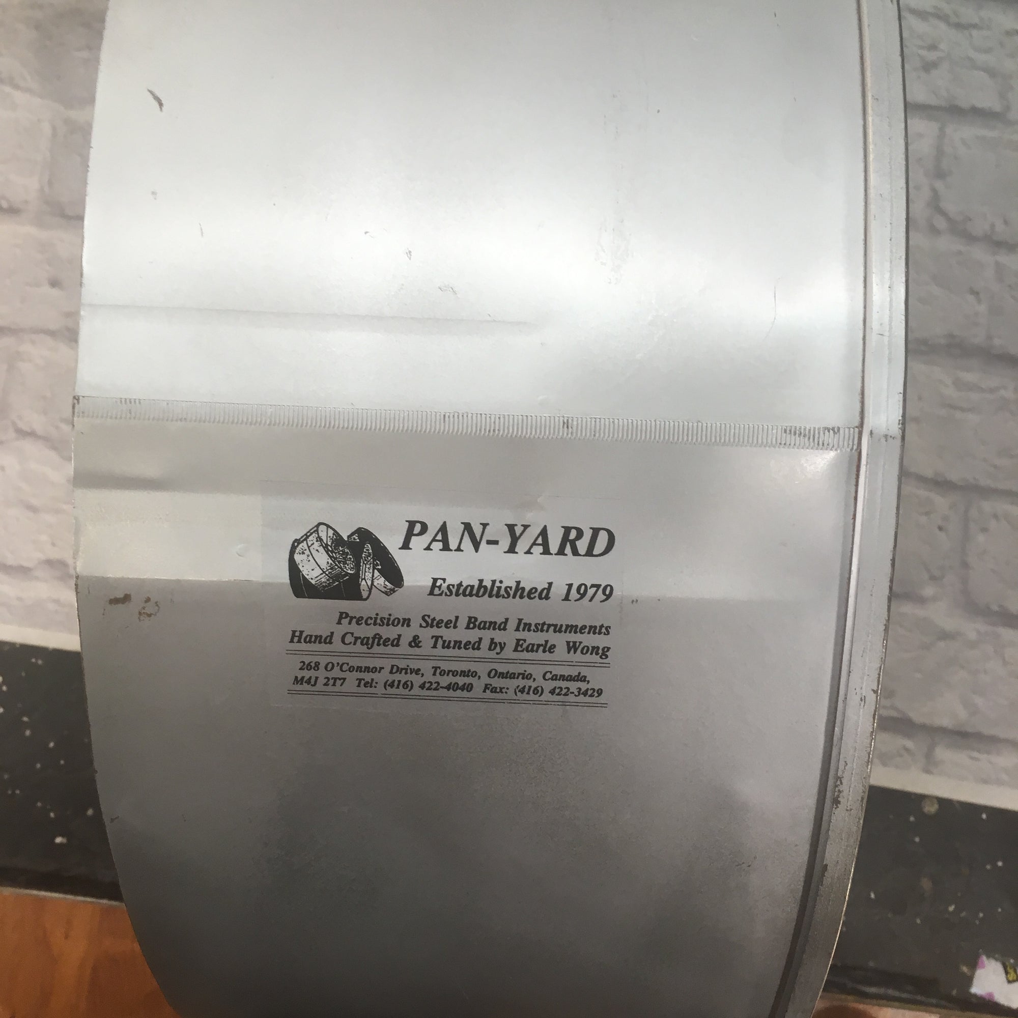Panyard Double Seconds 1of2 23in 16 Note Steel Drum w/ Case
