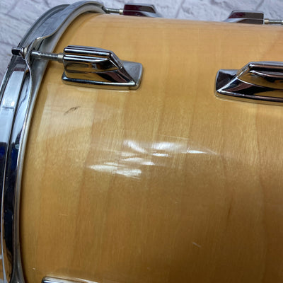 Vintage 80s Tama Superstar 13 x 9 Natural Maple Rack Tom
