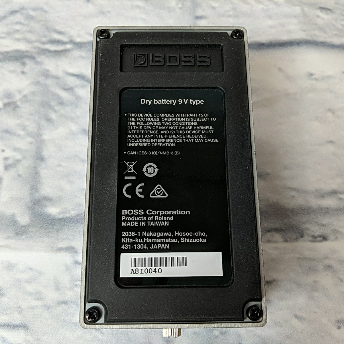 Boss BB-1X Bass Driver Pedal