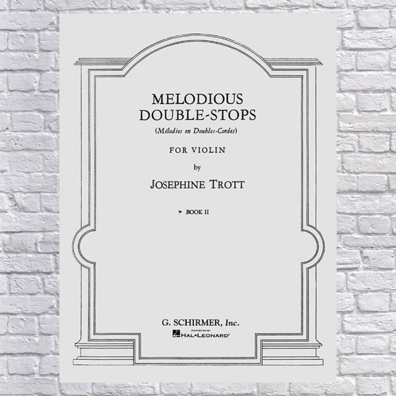 Melodious Double-Stops for Violin, Book II (Paperback)