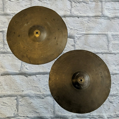 Vintage Made in Japan 14" Hi Hats Hi Hats