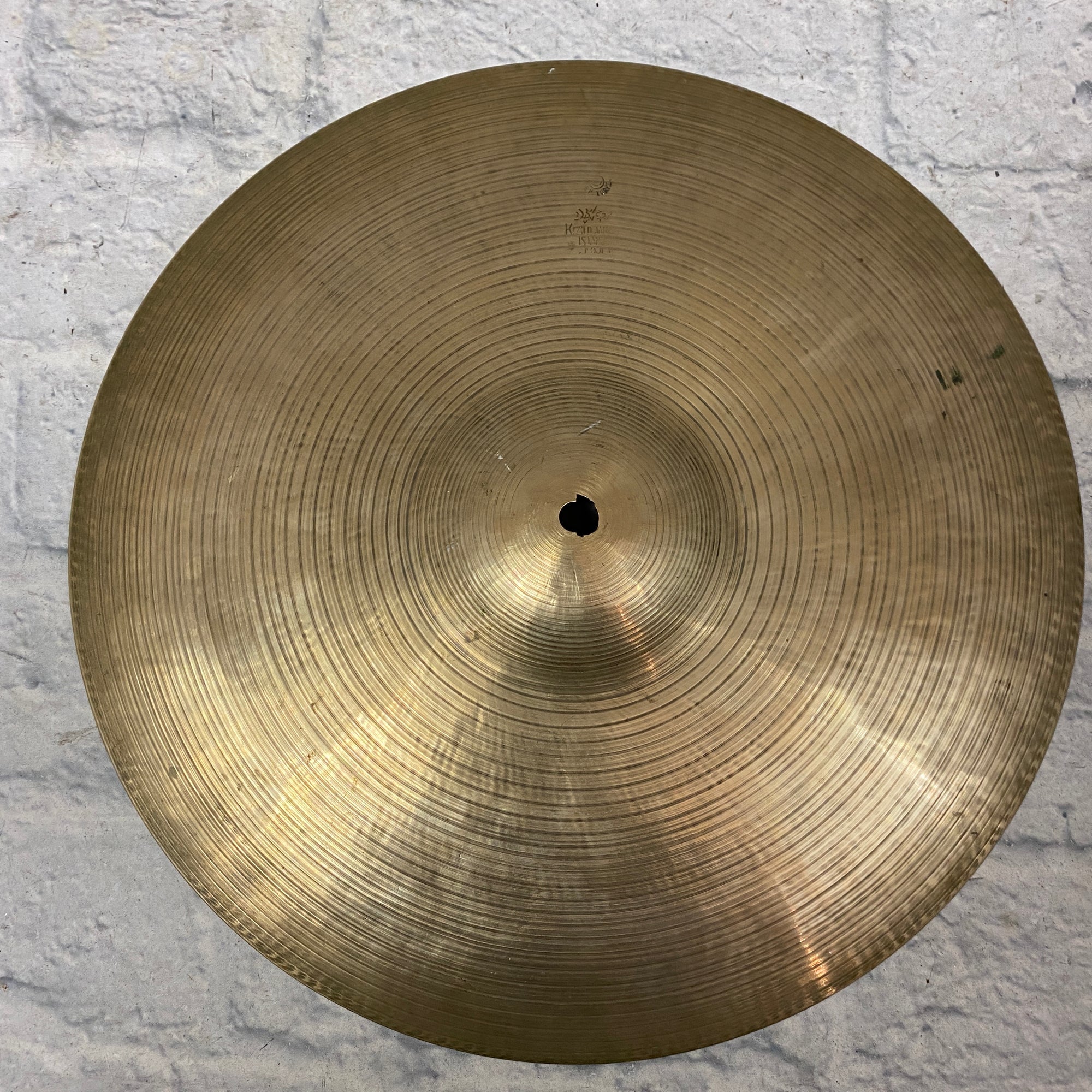 Vintage 1950s Zildjian K Istanbul 16" Crash Cymbal - 1100g