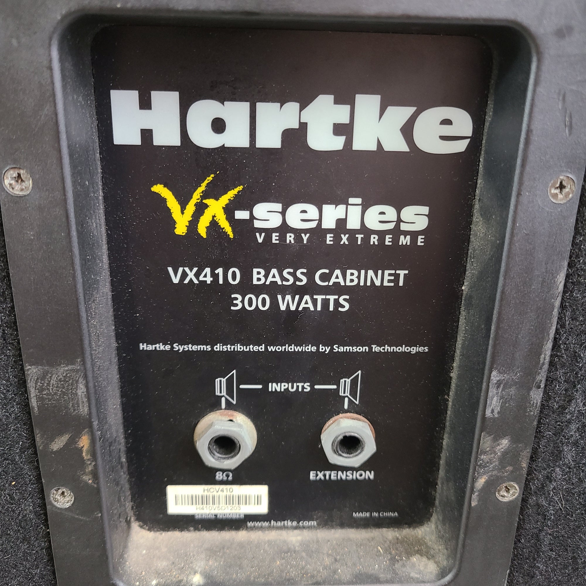 Hartke VX Series 410 Bass Cabinet - Evolution Music