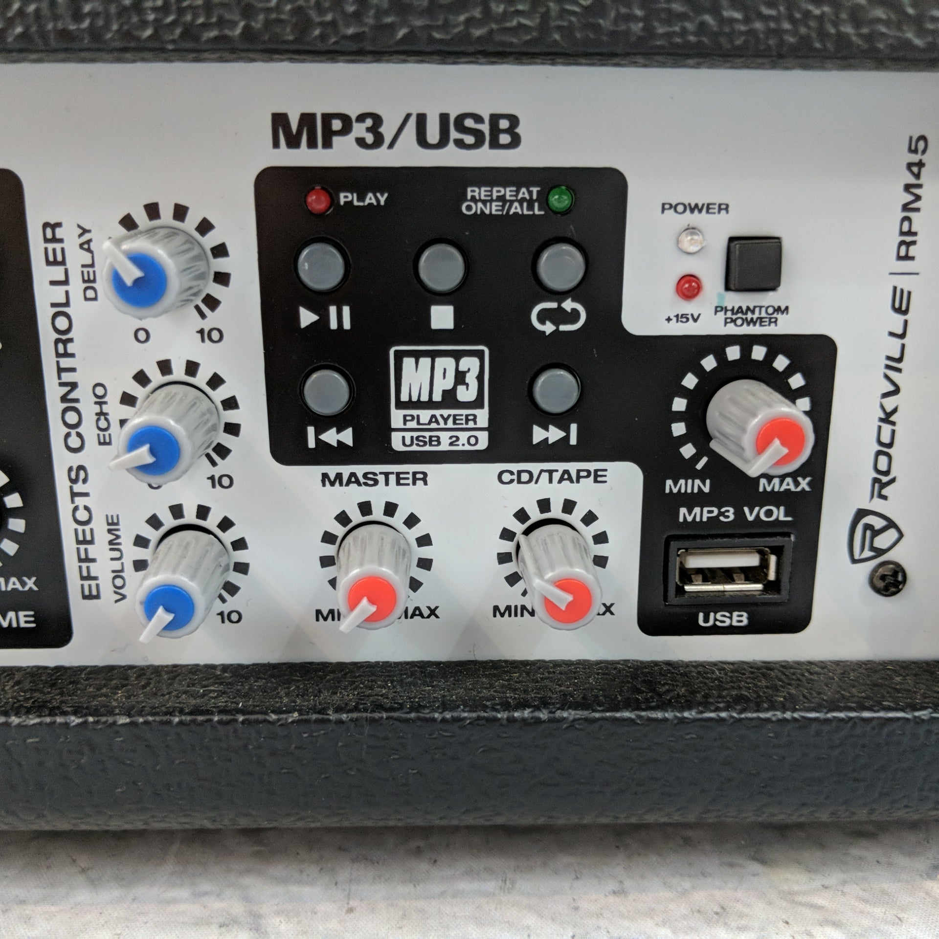 Rockville RPM45 4 Channel Powered Mixer