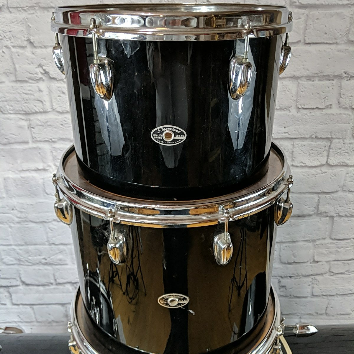 Vintage 1970s Slingerland 7pc Concert Drum Kit