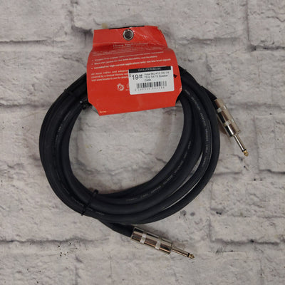 Hosa SKJ-415 15ft 1/4 TS to 1/4 TS Speaker Cable