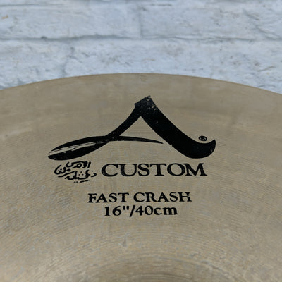 Zildjian A Custom Fast Crash 16"