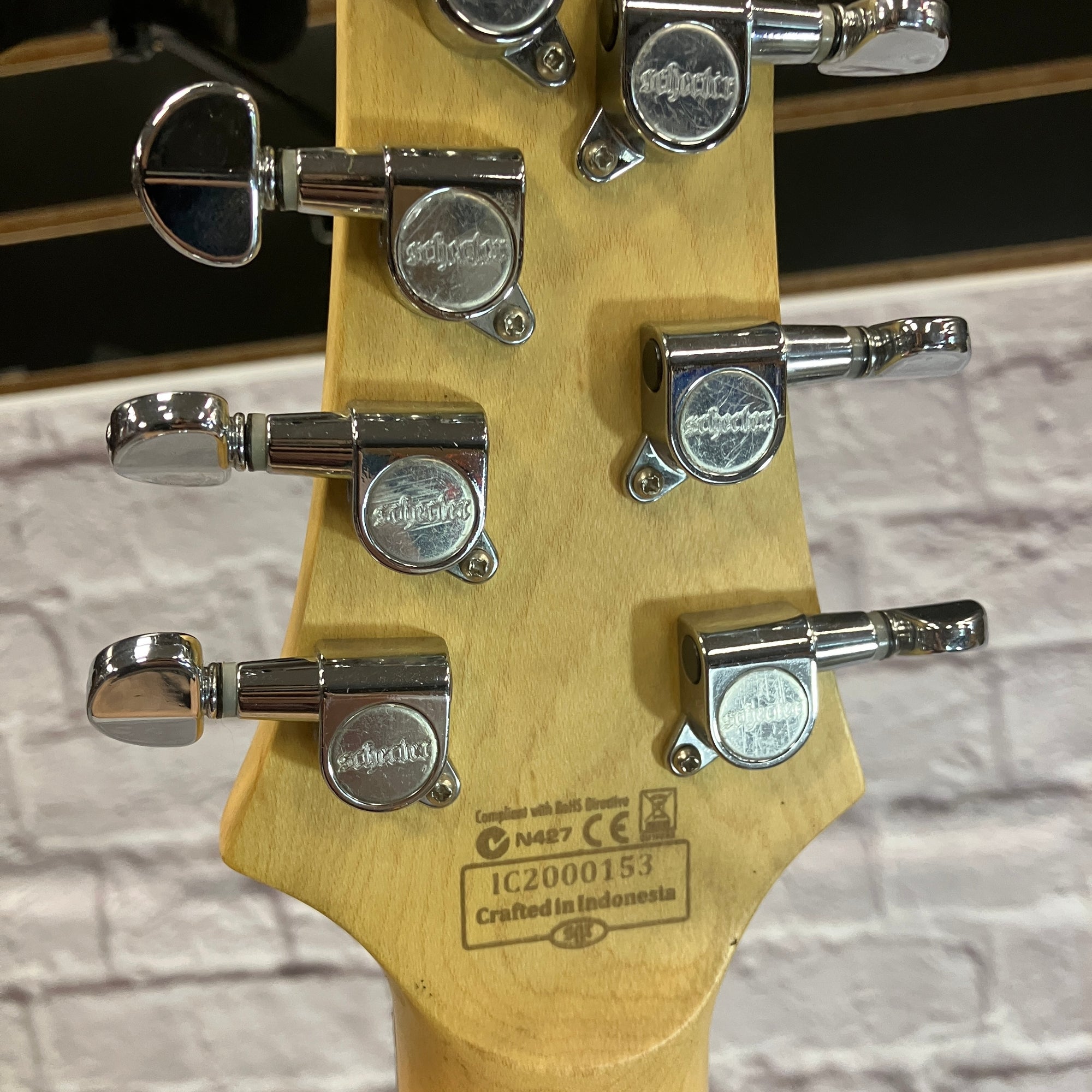 Schecter C-7 Deluxe 7-String Electric Guitar