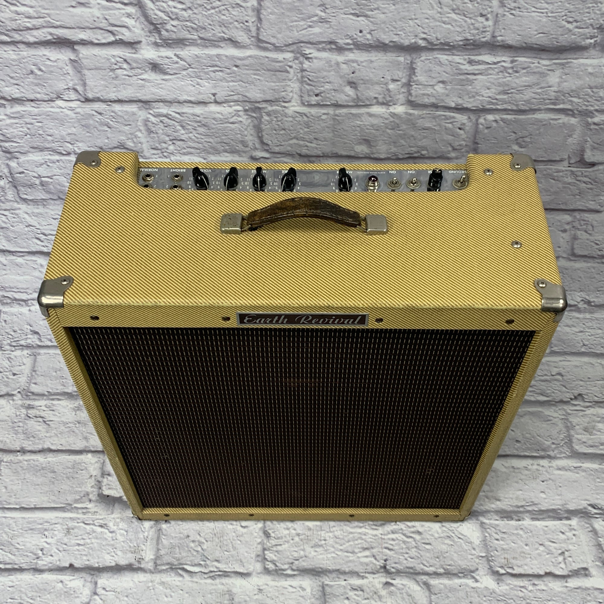 Earth Sound Research Revival Model 1950 15" Tweed Guitar Combo Amp