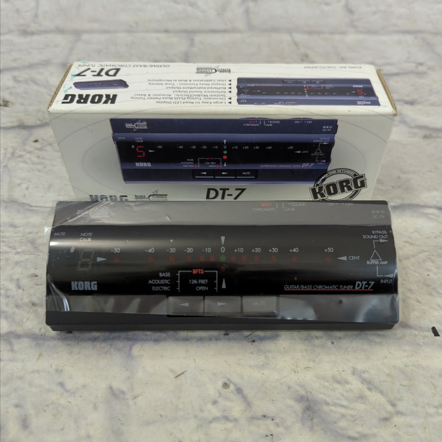 Korg DT-7 Chromatic Guitar / Bass Tuner