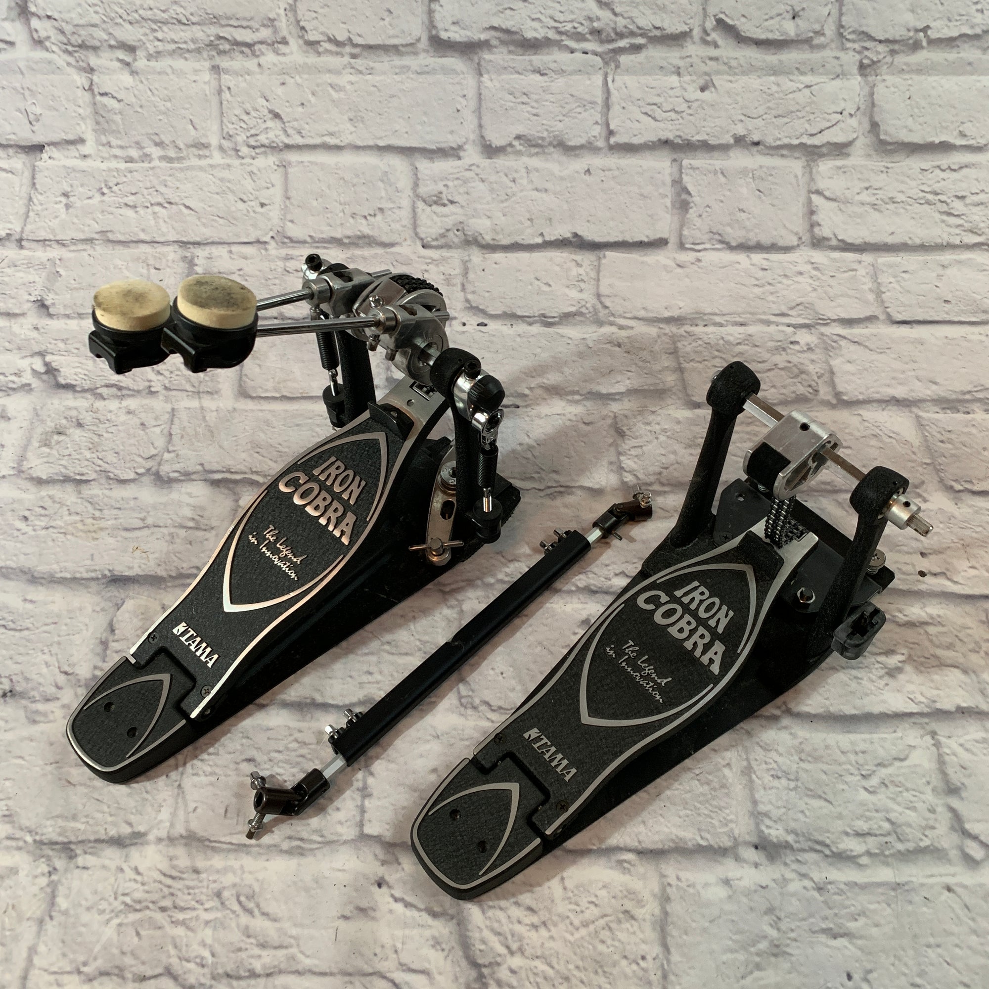 Tama Iron Cobra Power Glide Double Bass Drum Pedal with Case