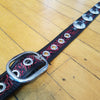 Jodi Head M-Star Concho Guitar Strap with Red and Black Binding