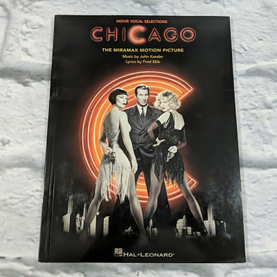 Hal Leonard Chicago Movie Vocal Selections Piano/Vocal/Guitar Songbook