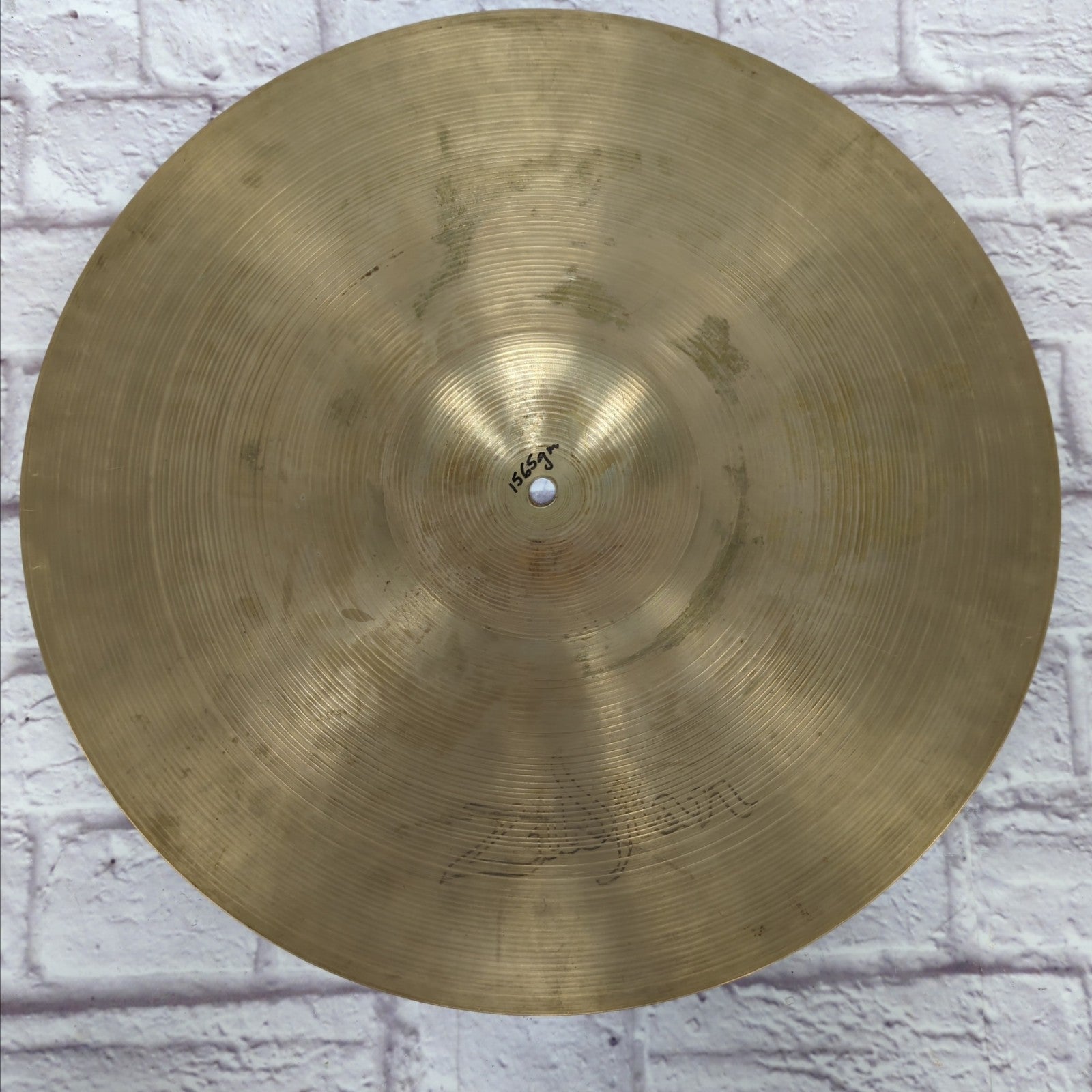 Zildjian 18 "Light Ride" Vintage 70s Hollow Logo Ride Cymbal 1565g