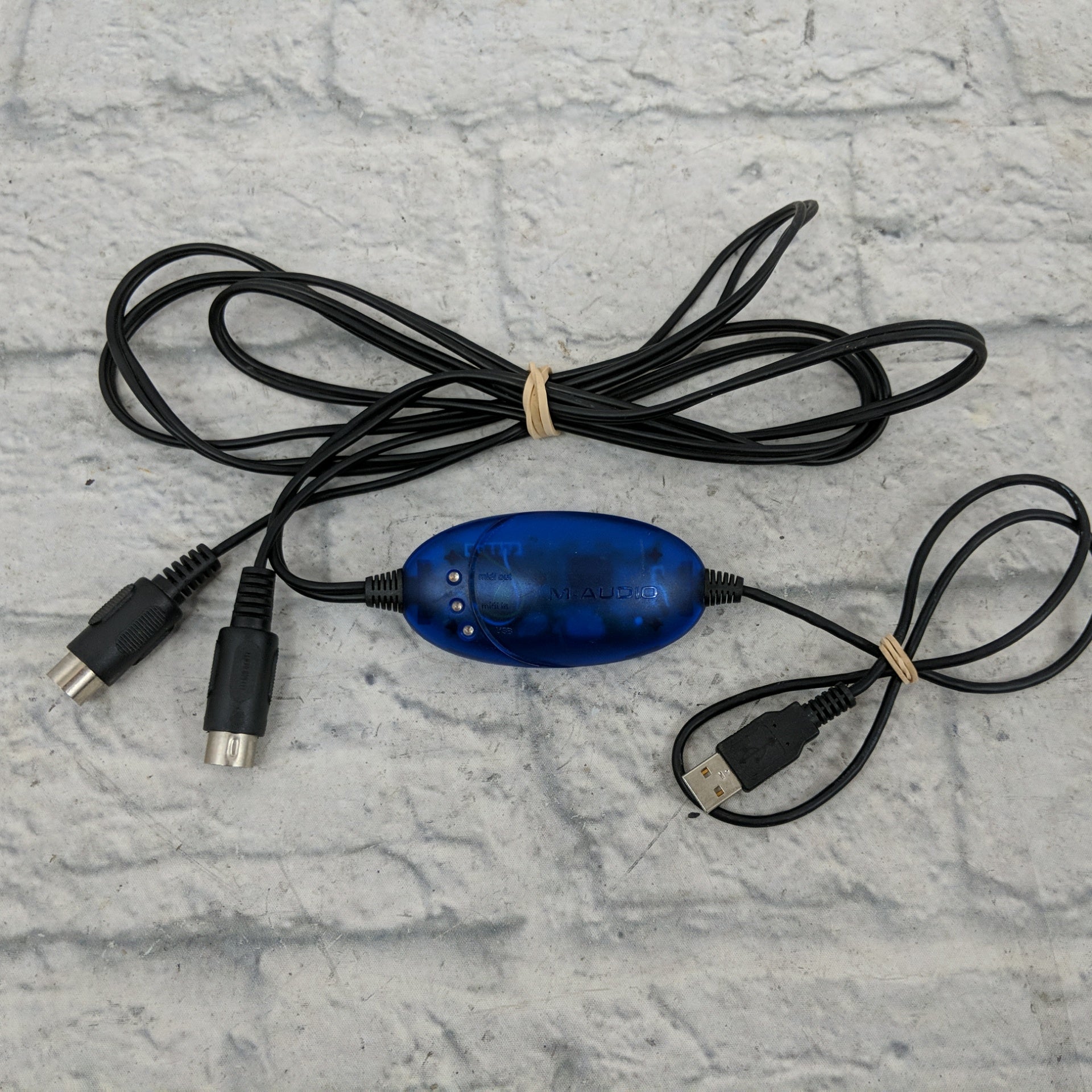 M-Audio Uno 1x1 MIDI Interface MIDI to USB