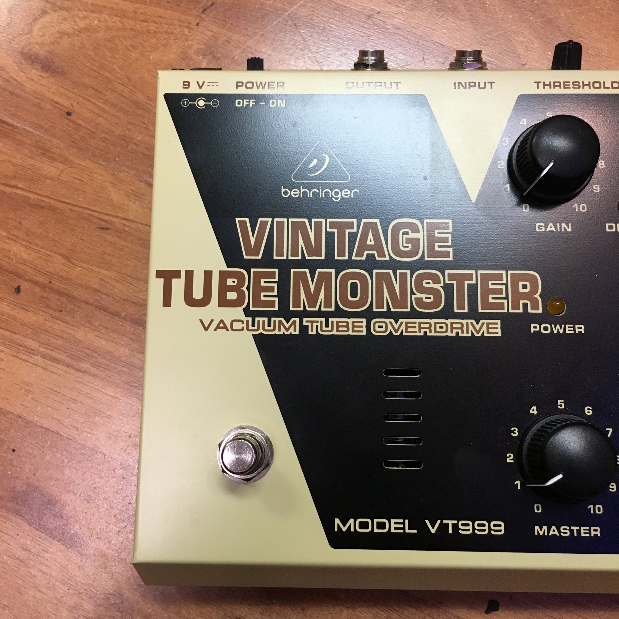 behringer vintage tube overdrive pedal Behringer Vintage Tube Monster