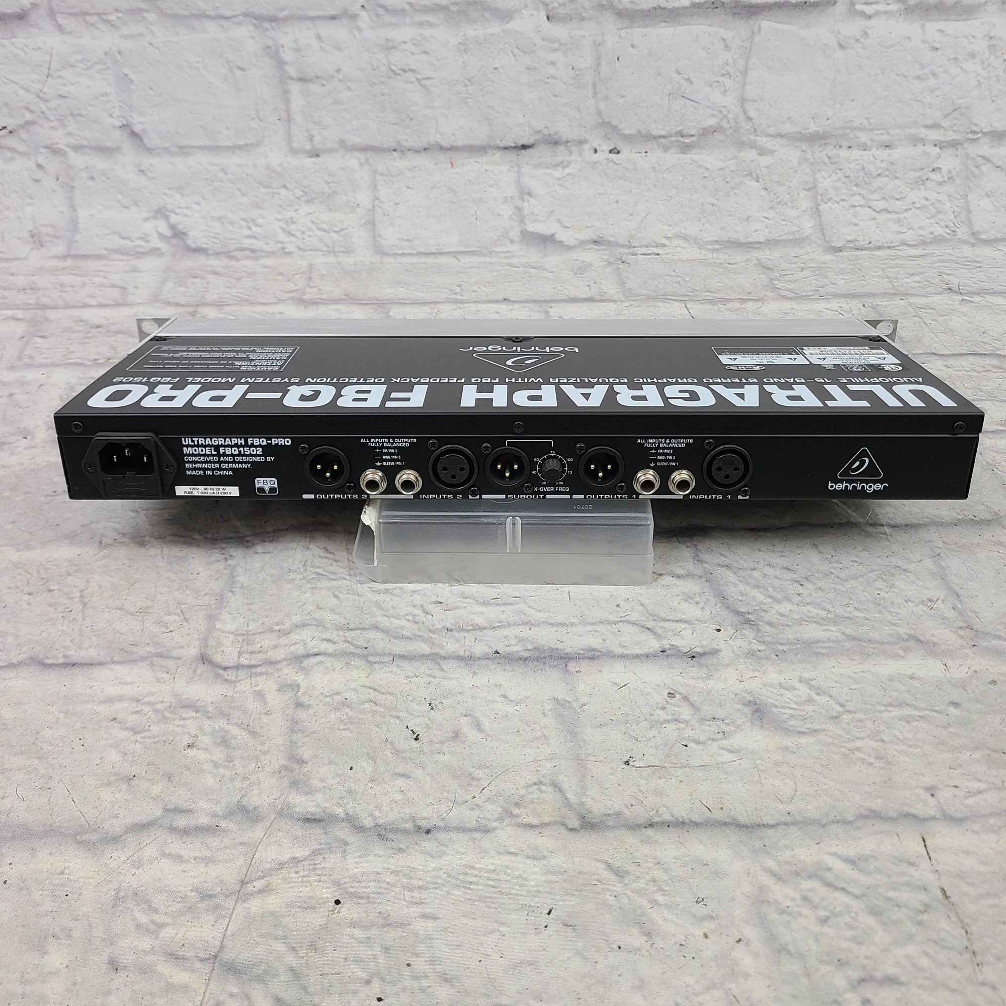 Behringer Ultragraph Pro Home Audio EQ