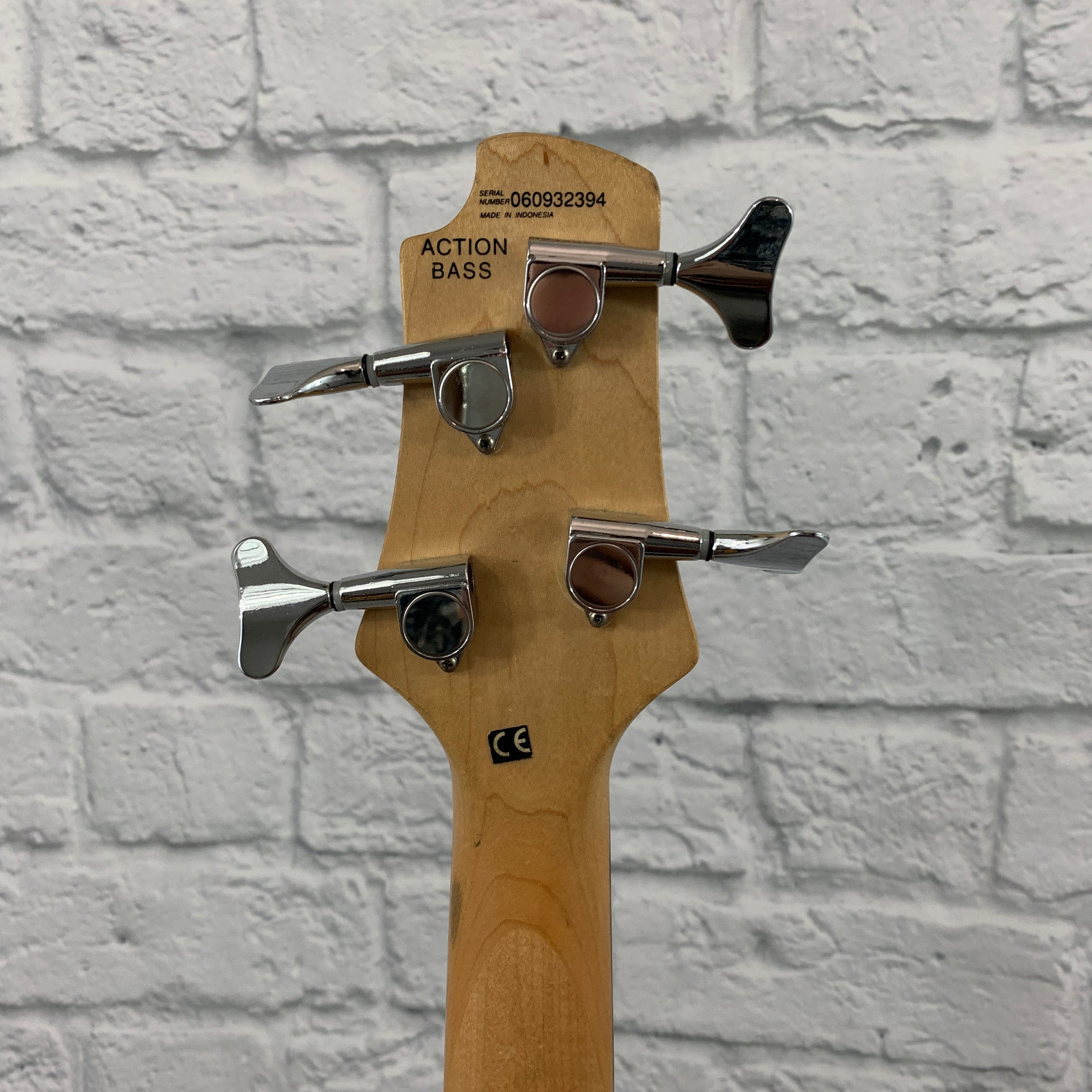 Cort Action Bass P/J 4 String Burgundy Finish