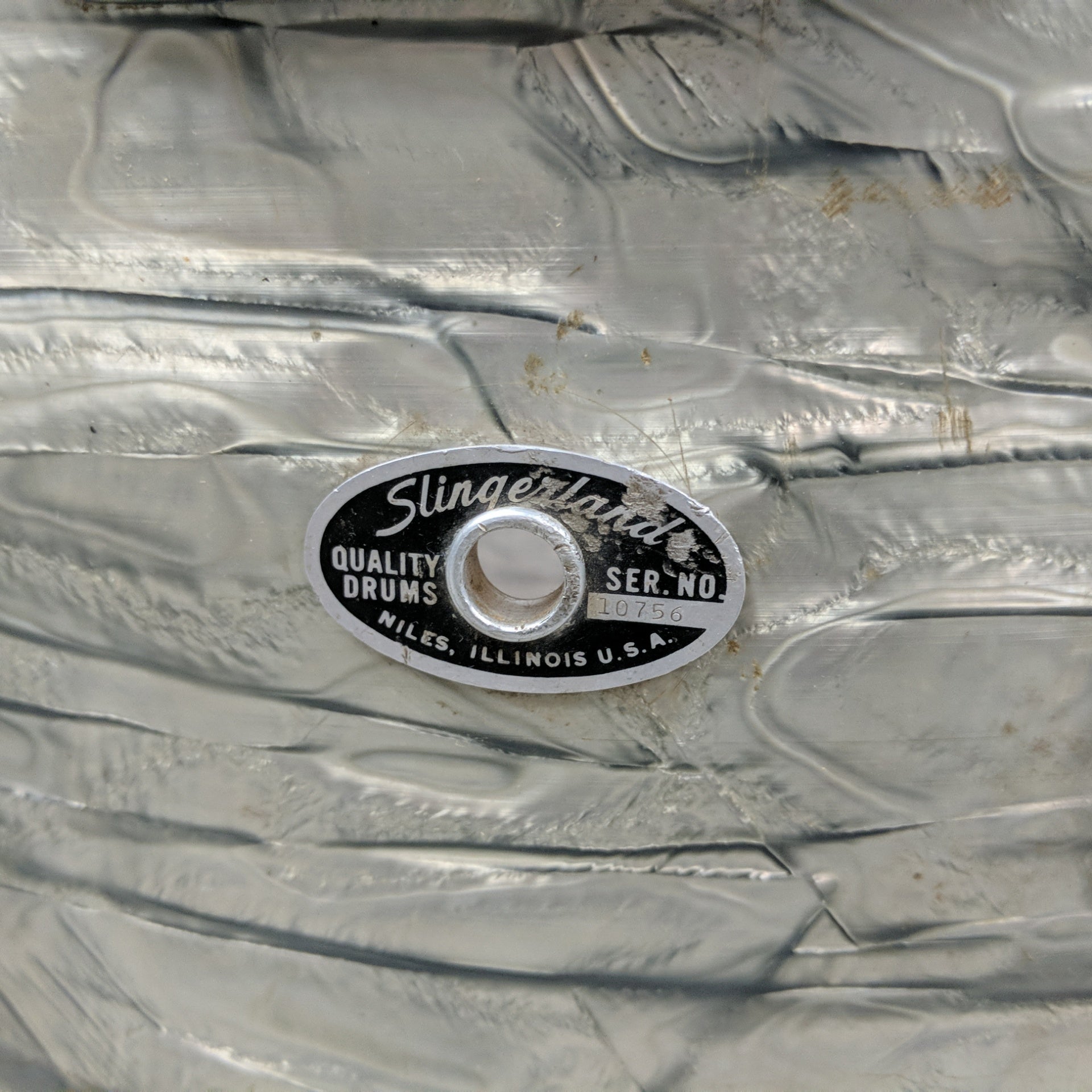 Late 60's Slingerland 14x22" Bass Drum Sky Blue Pearl