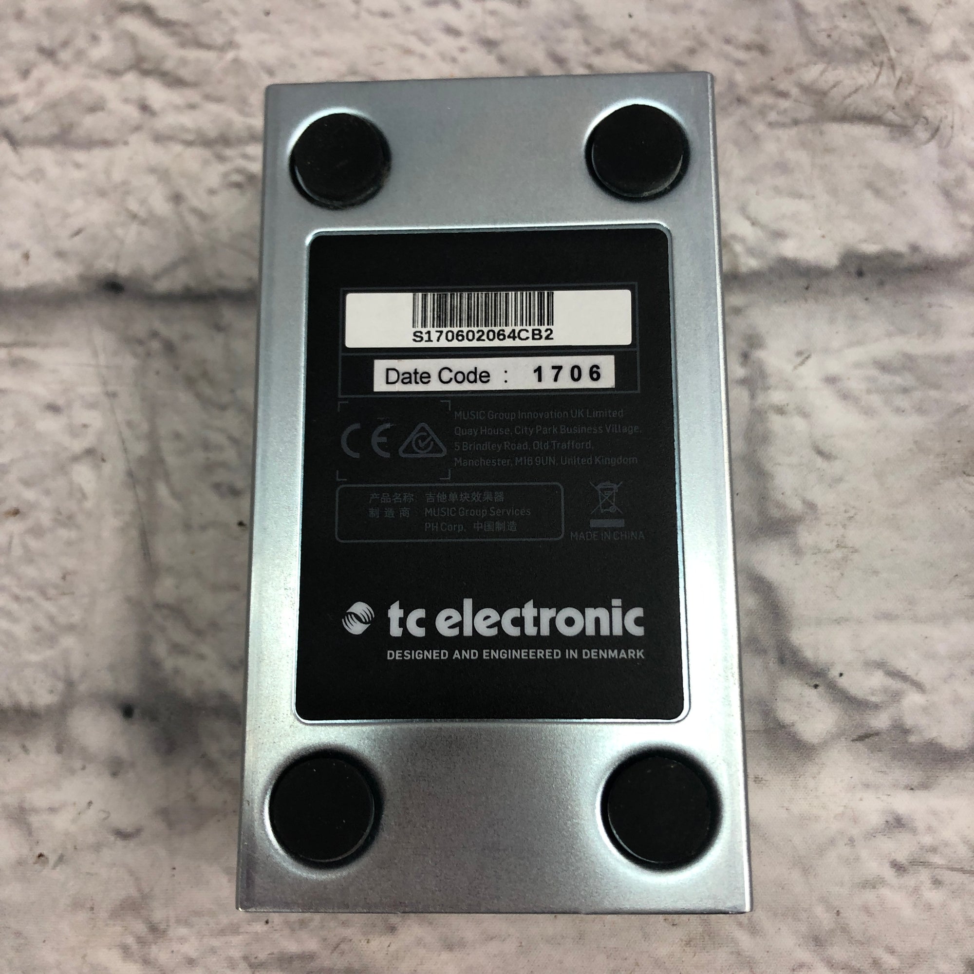 forcefield pedal TC Electronic Forcefield Compressor Pedal