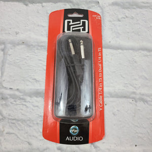 Hosa Technology "Y" Cable 5ft