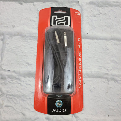 Hosa Technology "Y" Cable 5ft