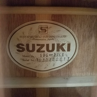 Suzuki SDG-35CE Acoustic/Electric Guitar