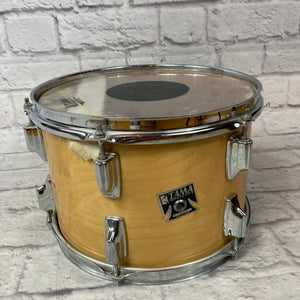 Vintage 80s Tama Superstar 12 x 8 Natural Maple Rack Tom