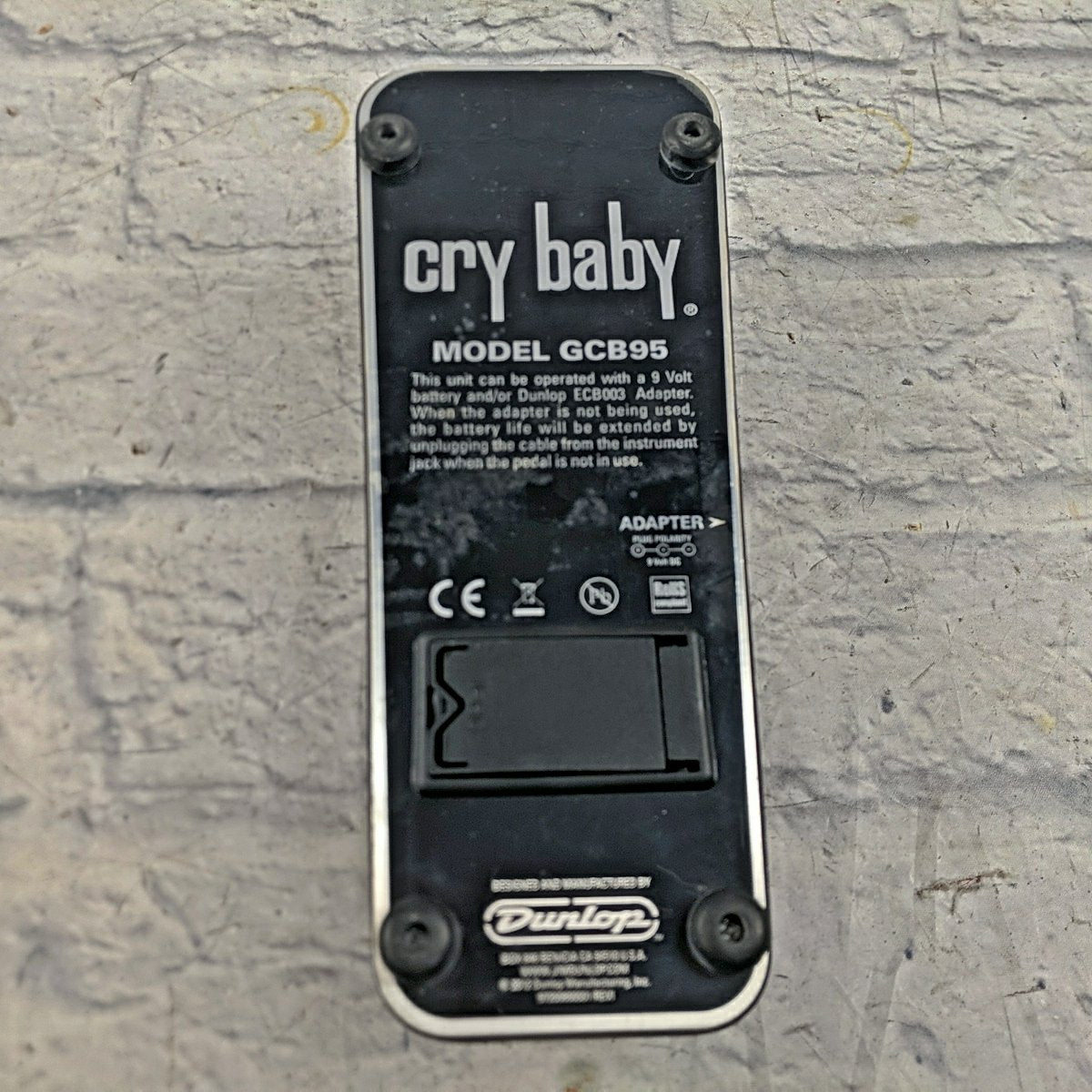 Dunlop GCB95 Cry Baby Wah Pedal