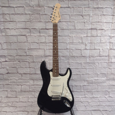 Spectrum Black Stratocaster Style Guitar Electric Guitar