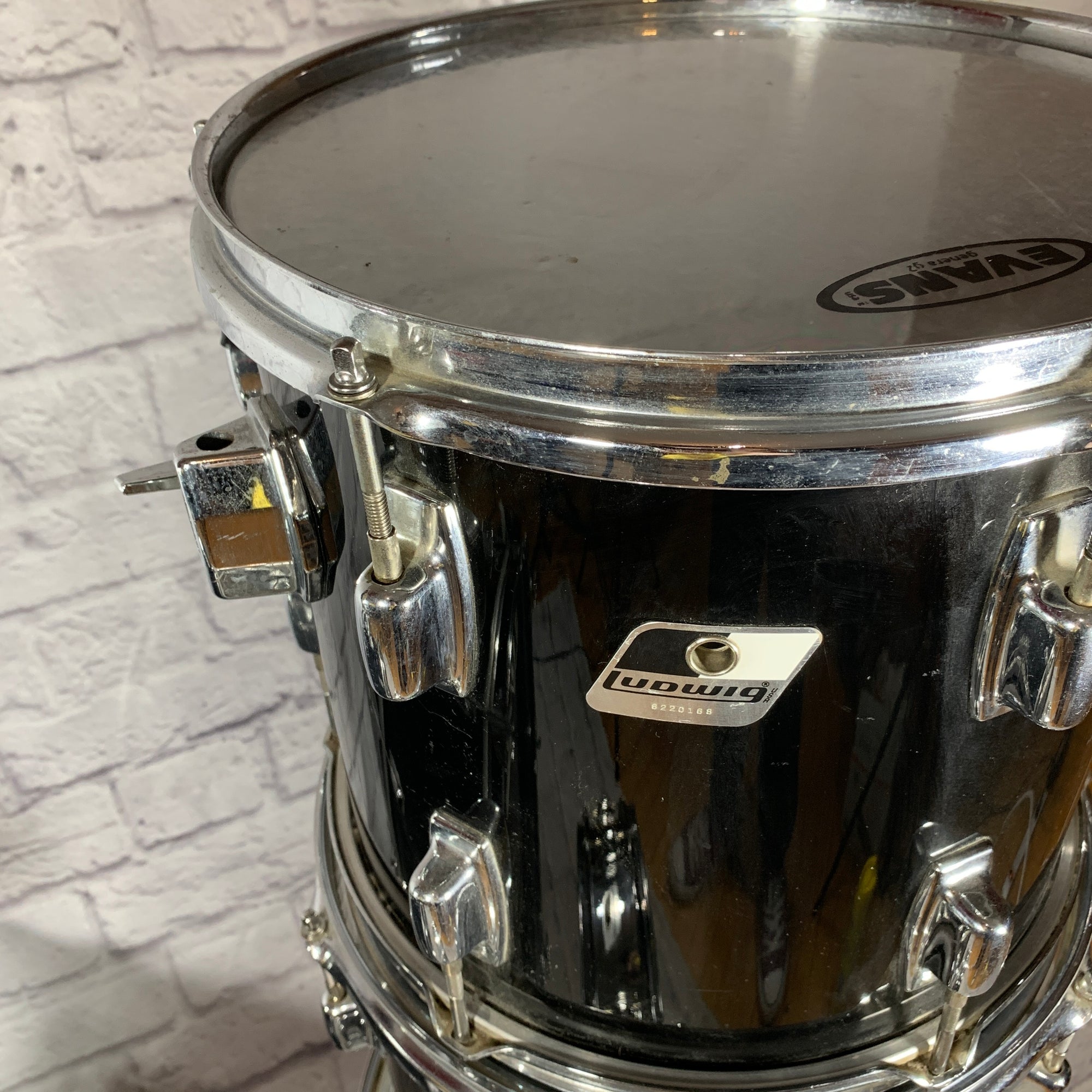 Ludwig Rocker 5 Piece Drumkit Black