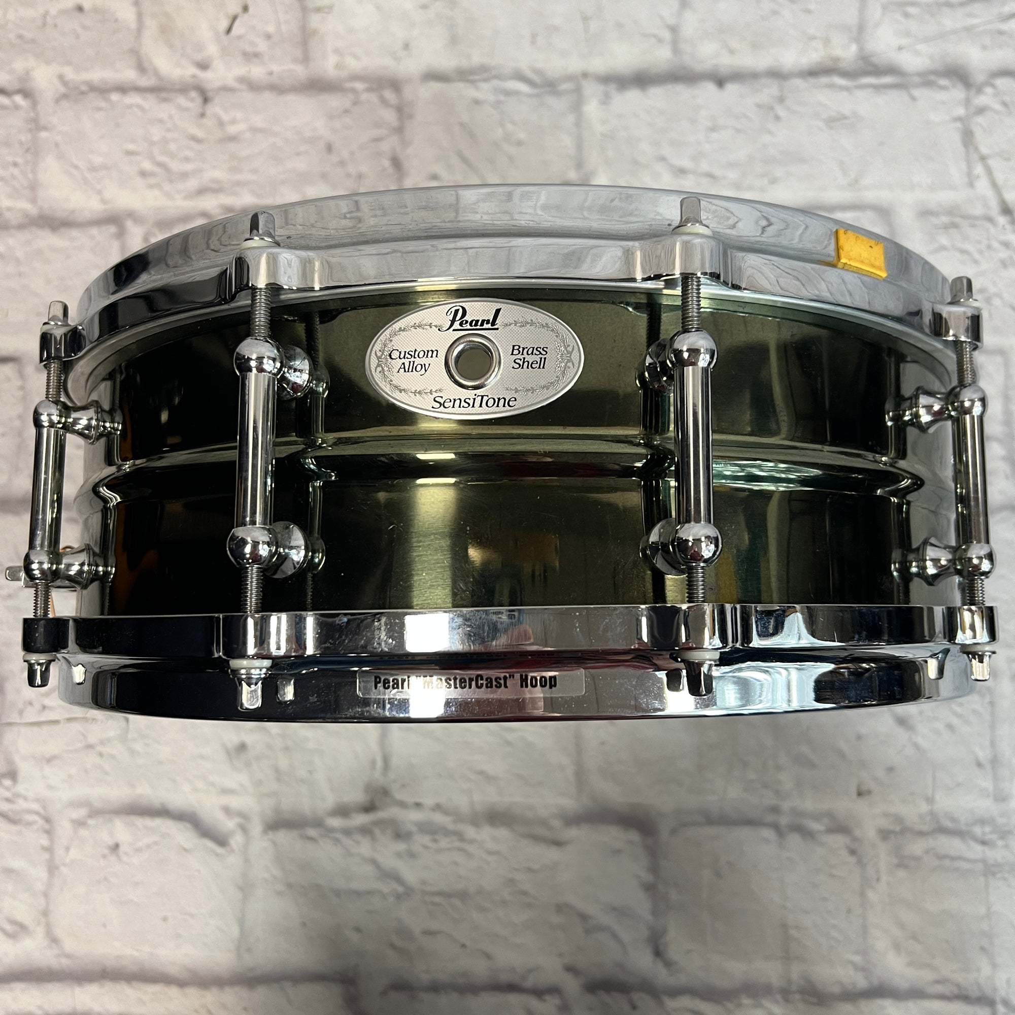 Pearl 14x5 Sensitone Brass Snare Drum