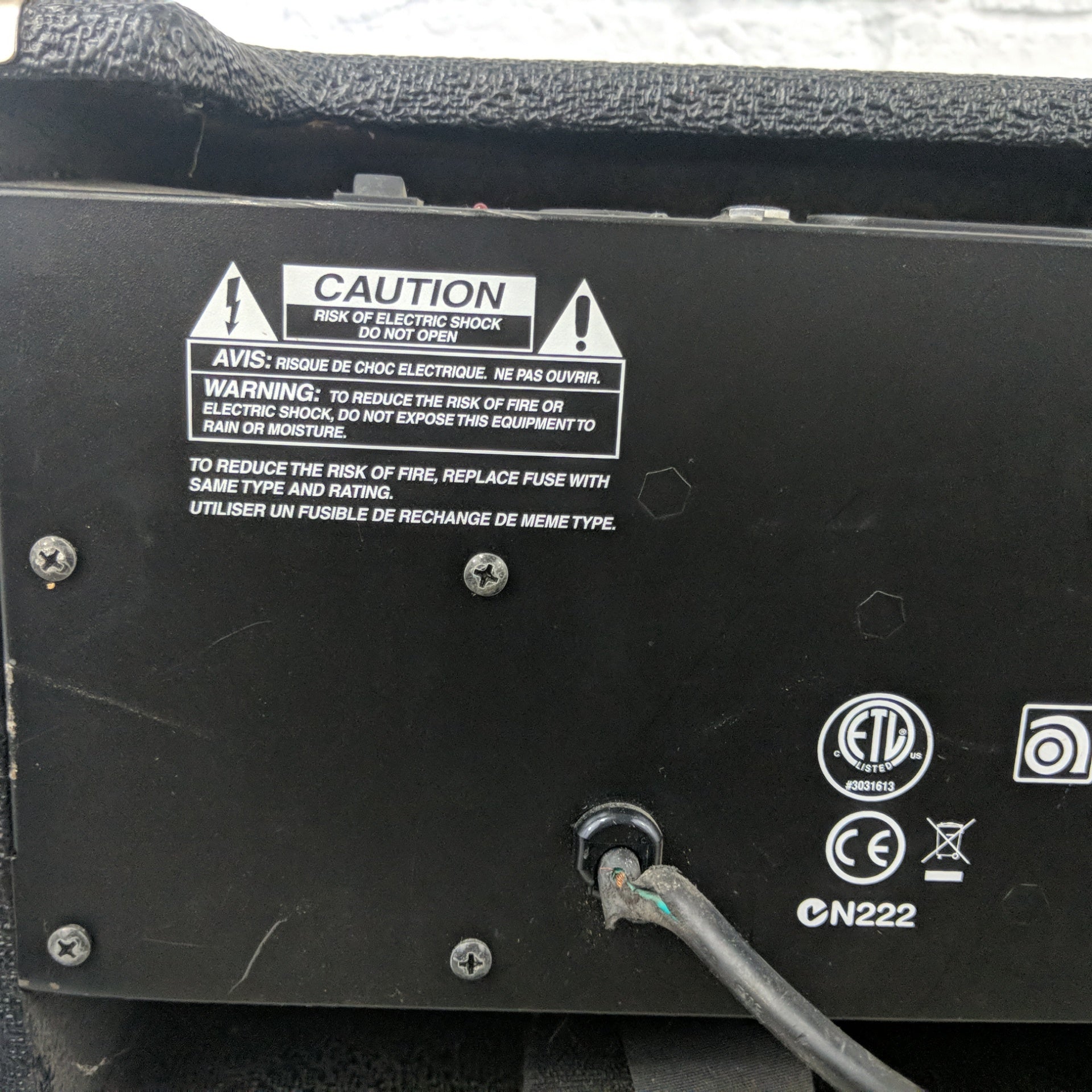 Ampeg BA-115HP Bass Combo