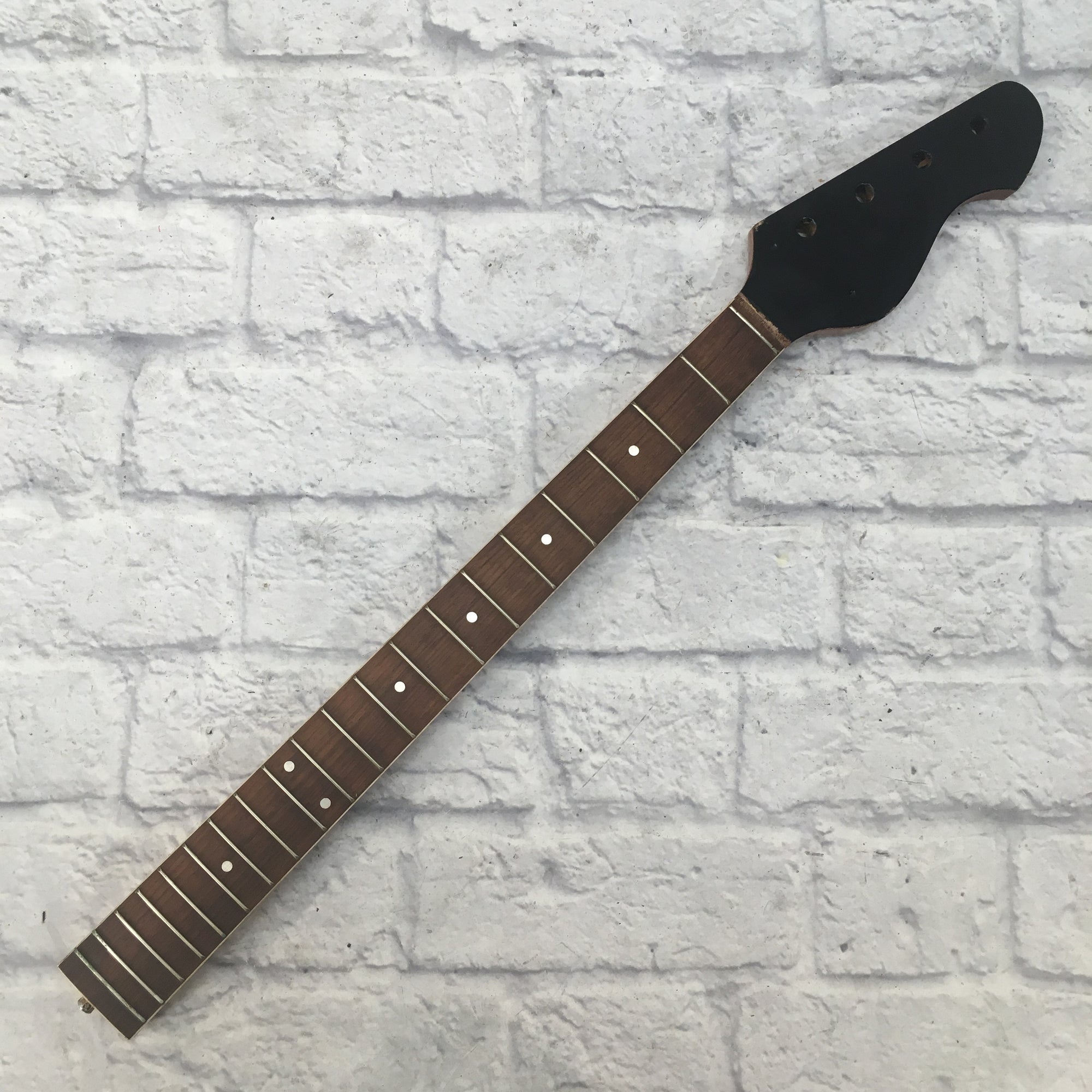 Vintage 1960s Short Scale Bass Guitar Neck (E) Rosewood Fretboard Made in Japan