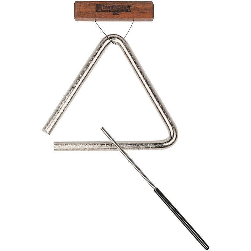 TreeWorks Chimes TRE-HS06 Studio Grade 6 Inch Triangle with Beater and Triangle Holder