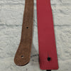 Perri's Leathers 2" Guitar Strap - Red