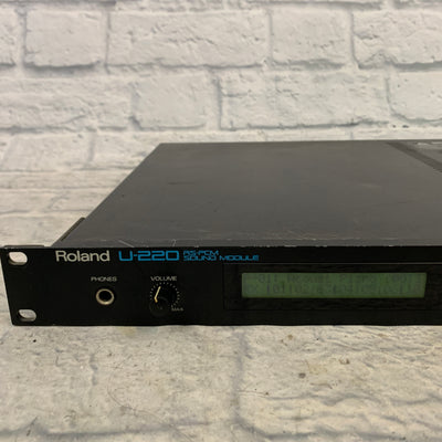 Roland U-220 RS PCM Sound Module Rackmount Synth