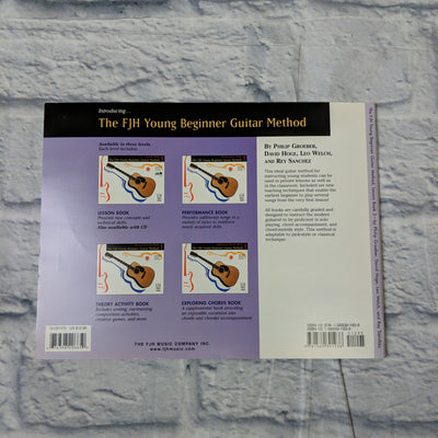 The FJH Young Beginner Guitar Method, Lesson Book 2 with 2 CDs