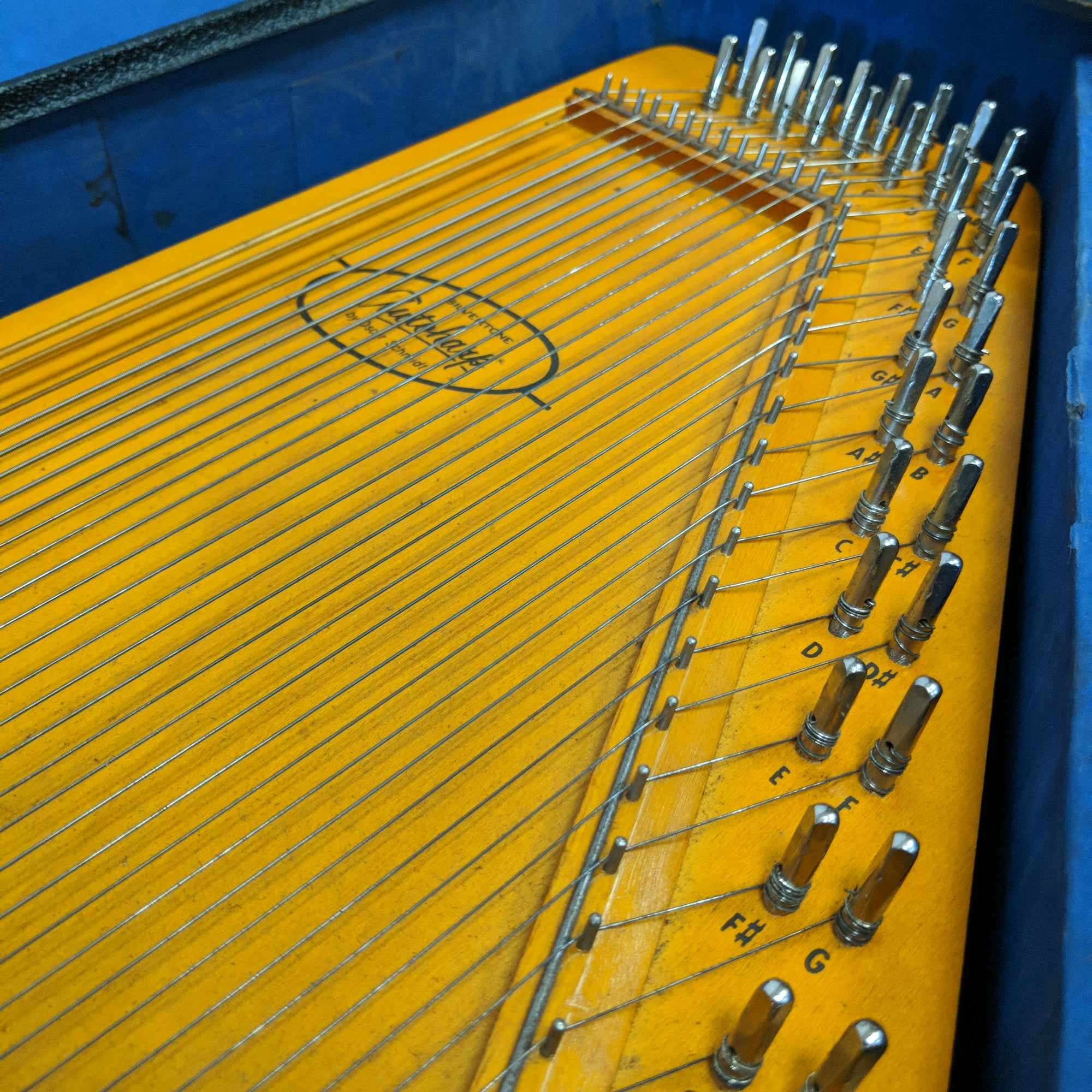 Vintage 15 Bar Silvertone Autoharp