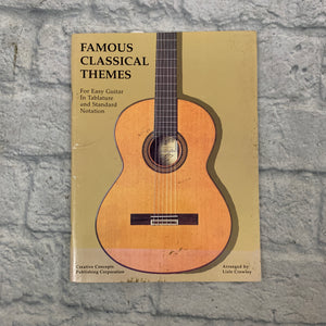 Creative Concepts Famous Classical Themes Guitar Tab  Notation Book