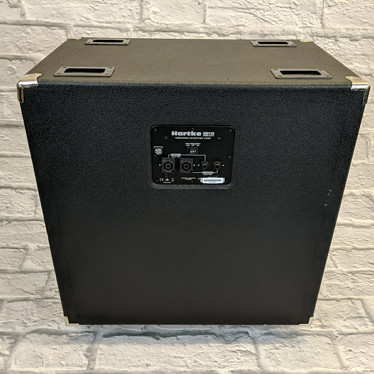 Hartke HyDrive HD115 1x15 Bass Guitar Speaker Cabinet, 500w, 8 Ohms