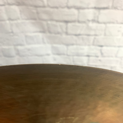Vintage 1960s Zildjian 19 Crash Cymbal 2000g