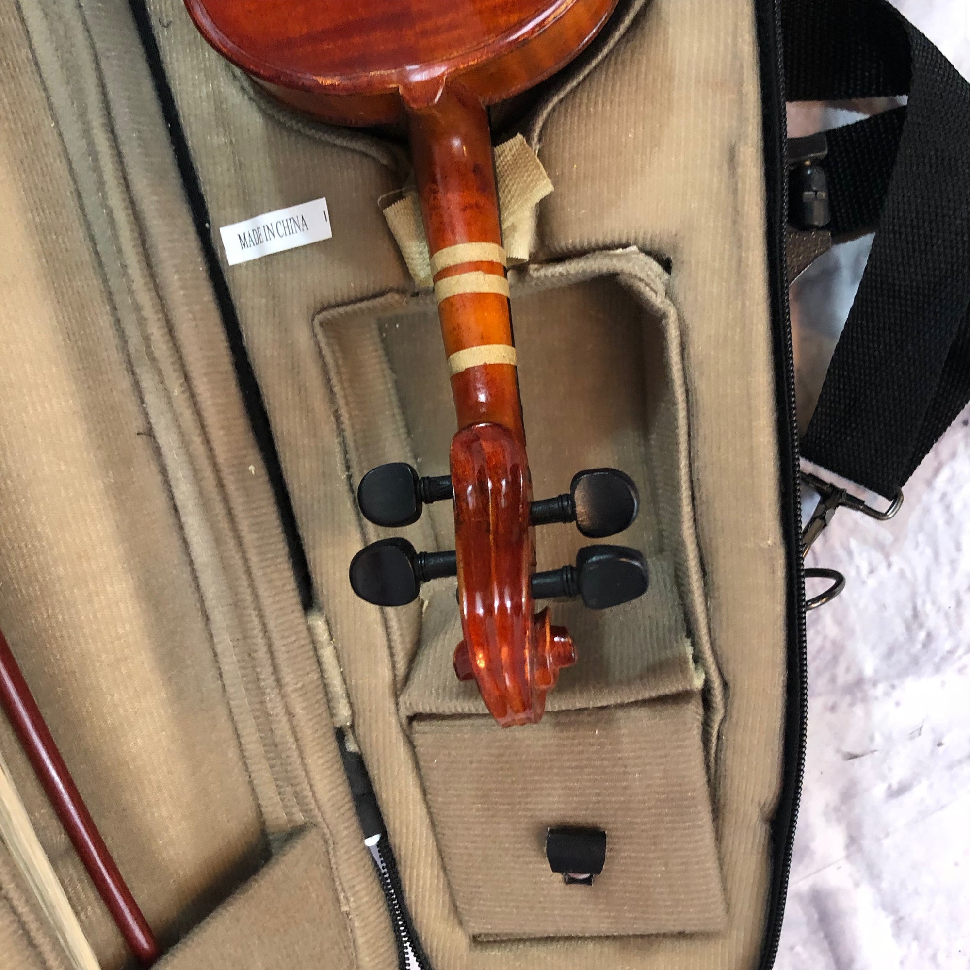 Conservarte 1/16th Stradivarius 1725 Copy Violin w Case