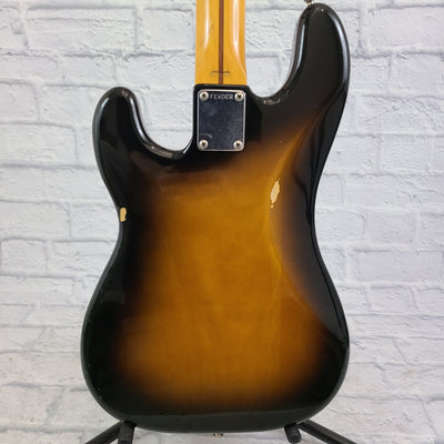 1989 / 1990 Fender MIJ '57 Reissue 4-String Precision Bass - 2 Tone Sunburst
